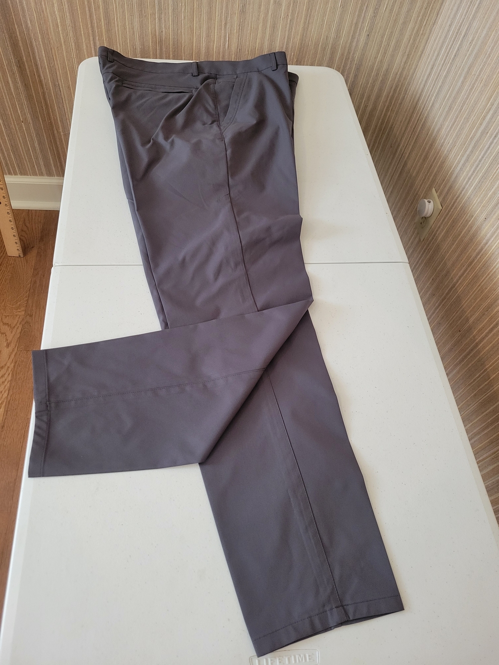 Marcus Pierce Renegade Men's Tech Pants in Storm Gray 37×34 NWOT